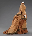 Afternoon dress, silk, American