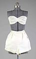 Bathing suit, Carolyn Schnurer American, Cotton, American