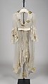Dress, Cotton, silk, American