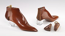 Shoe trees, Pierre Yantorny (Italian, 1874–1936), wood, metal, French