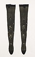 Stockings, silk, French