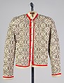 Sweater, Schiaparelli French, Wool, metal, French