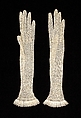 Evening gloves, Gant Venice, Silk, Italian