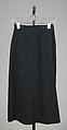 Skirt, Mainbocher  French and American, Wool, American