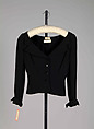 Cocktail jacket, Mainbocher  French and American, Silk, American