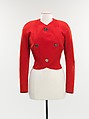 Jacket, Elsa Schiaparelli  Italian, wool, metal, French