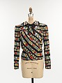 Blouse, Schiaparelli French, silk, French