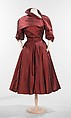 Dress, Charles James (American, born Great Britain, 1906–1978), silk, American
