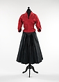 Evening skirt, Charles James  American, silk, American