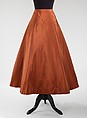 Evening skirt, Charles James (American, born Great Britain, 1906–1978), silk, American