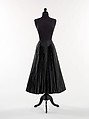 Evening skirt, Charles James  American, silk, American