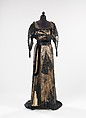 Evening dress, Callot Soeurs (French, active 1895–1937), silk, jet, French