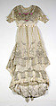 Evening dress, Callot Soeurs (French, active 1895–1937), Silk, metallic, French