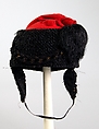 Toque, B. Altman & Co. (American, 1865–1990), Fur, wool, horsehair, silk, American