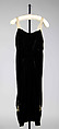 Cocktail dress, Callot Soeurs  French, Silk, metallic, French