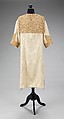 Evening coat, Attributed to Callot Soeurs (French, active 1895–1937), silk, linen, French