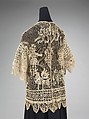 Evening overblouse, linen, probably French