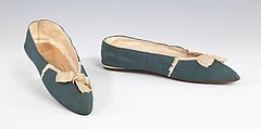 Evening slippers, Vandervell, silk, British