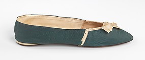 Evening slippers, Vandervell, silk, British