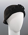 Hat, House of Lanvin French, silk, French