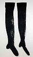 Stockings, Silk, lace, French
