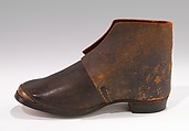 Brogans, Little & Co., leather, probably American