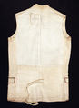 Waistcoat, silk, French