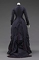 Dress, Mrs. F. M. Carroll (American), silk, mother-of-pearl, American