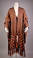 Evening stole, Silk, French
