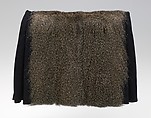 Evening muff, Elsa Schiaparelli  Italian, fur, wool, French