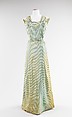 Evening ensemble, Elsa Schiaparelli (Italian, 1890–1973), silk, metal, wool, French