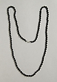 Necklace, Glass, American