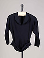 Evening blouse, Valentina American, Wool, American