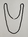 Necklace, Glass, American