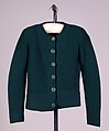 Sweater, Schiaparelli (French, founded 1927), Wool, French