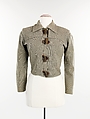 Sweater, Elsa Schiaparelli Italian, wool, leather, French