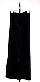 Evening skirt, Elsa Schiaparelli (Italian, 1890–1973), silk, French