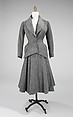 Suit, Charles James (American, born Great Britain, 1906–1978), wool, silk, American