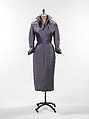 Cocktail dress, Charles James (American, born Great Britain, 1906–1978), silk, American