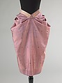 Evening apron, Mainbocher  French and American, silk, metal, probably French