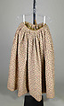 Skirt, Cotton, French