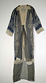 Evening robe, Silk, probably American