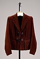 Jacket, Schiaparelli  French, Cotton, French
