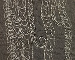 Textile, Attributed to Sarah Lipska (Polish, 1882–1973), silk, rhinestones, French
