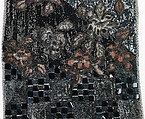 Textile, Attributed to Sarah Lipska (Polish, 1882–1973), silk, plastic, metal, French