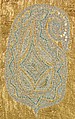 Textile, Attributed to Sarah Lipska (Polish, 1882–1973), silk, metal, French