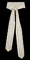 Cravat, Cotton, American