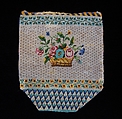 Pouch, Glass, linen, Mexican