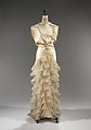 Evening dress, Irene (American), silk, American