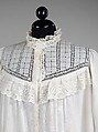Nightgown, linen, American